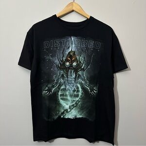 Disturbed Evolution Tour 2019 Rock Band Concert T Shirt Adult Size Large
